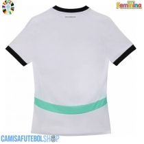 Camisa de time de futebol Áustria Replicas 2º Equipamento Feminina Europeu 2024 Manga Curta